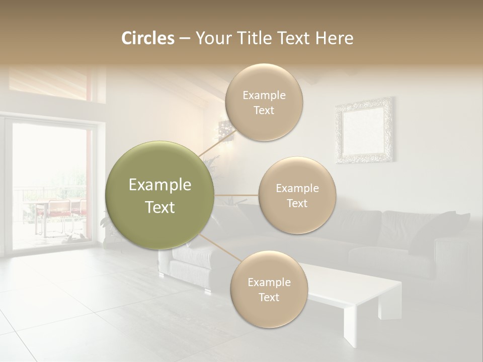 Indoor Style Habitation PowerPoint Template