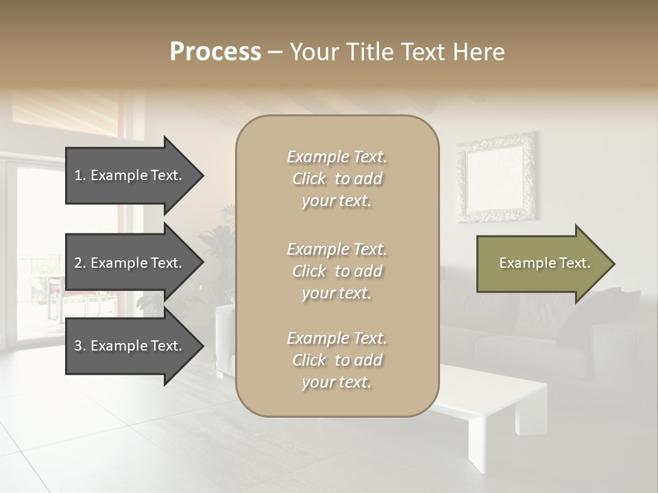 Indoor Style Habitation PowerPoint Template