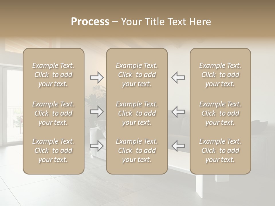 Indoor Style Habitation PowerPoint Template