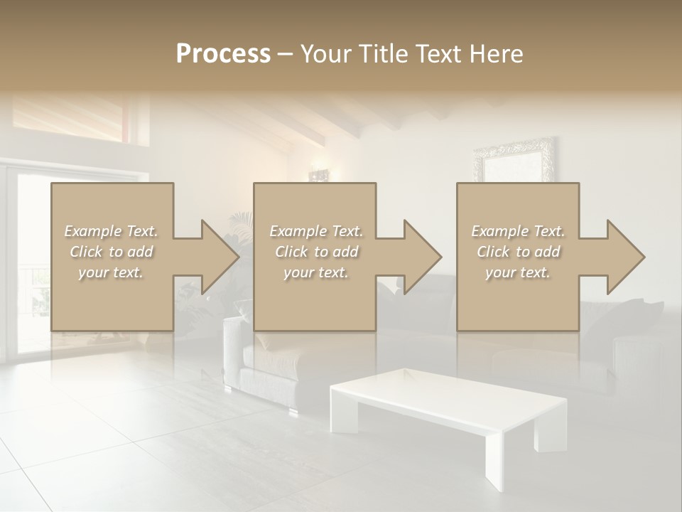 Indoor Style Habitation PowerPoint Template