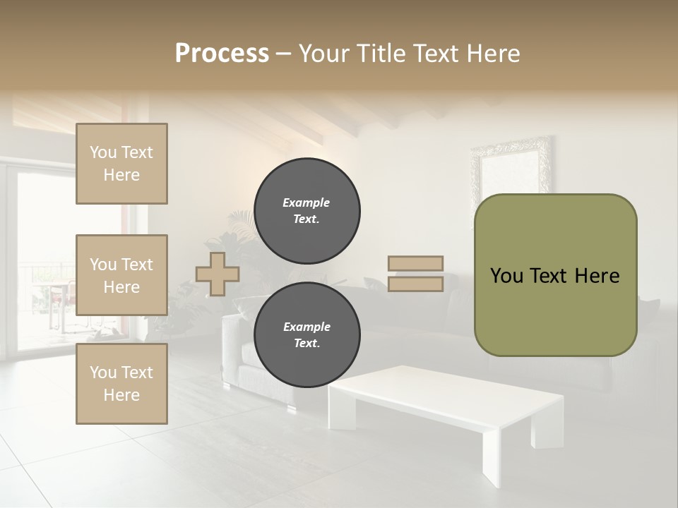 Indoor Style Habitation PowerPoint Template