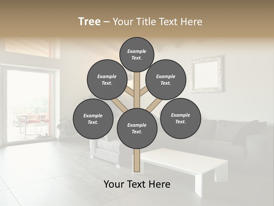 Indoor Style Habitation PowerPoint Template