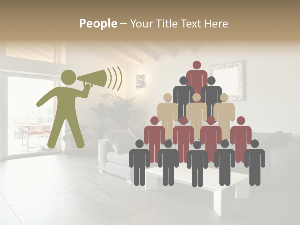 Indoor Style Habitation PowerPoint Template