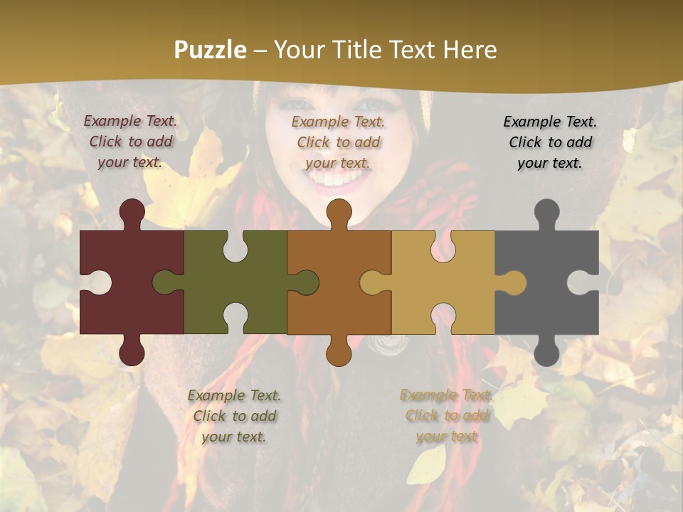 Lying Offspring Person PowerPoint Template