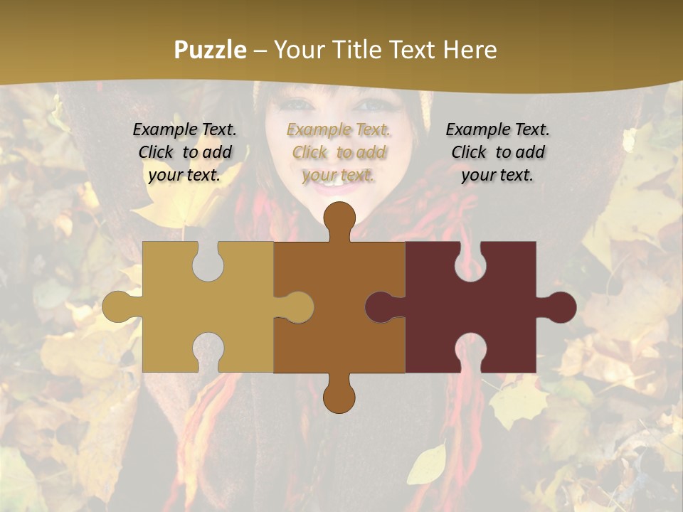 Lying Offspring Person PowerPoint Template