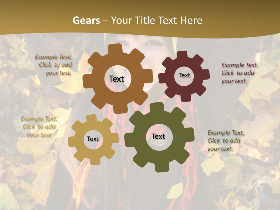 Lying Offspring Person PowerPoint Template