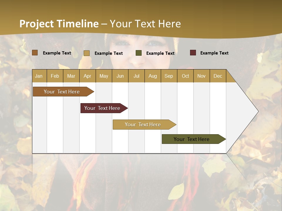 Lying Offspring Person PowerPoint Template