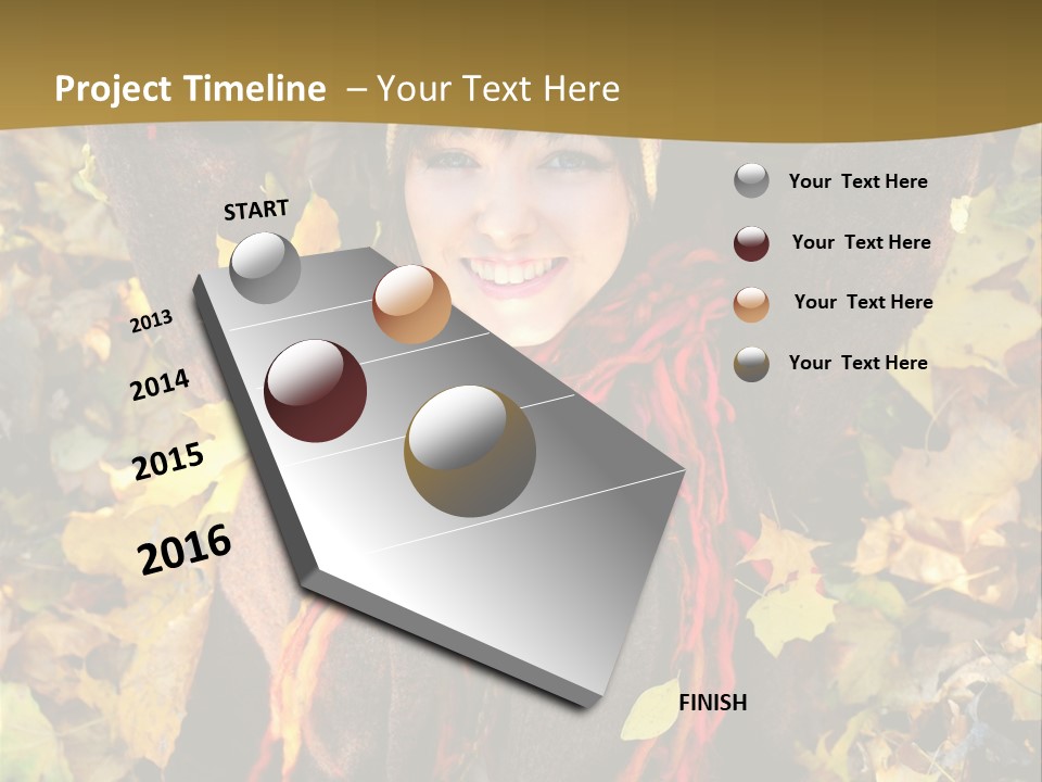 Lying Offspring Person PowerPoint Template
