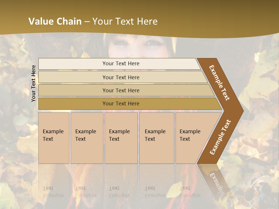 Lying Offspring Person PowerPoint Template