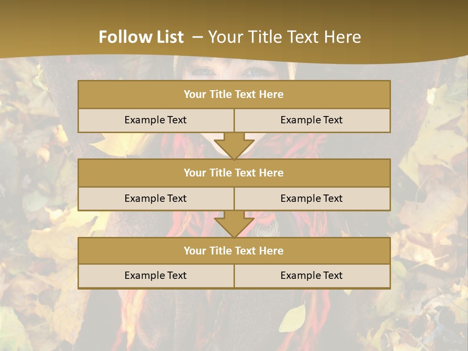 Lying Offspring Person PowerPoint Template
