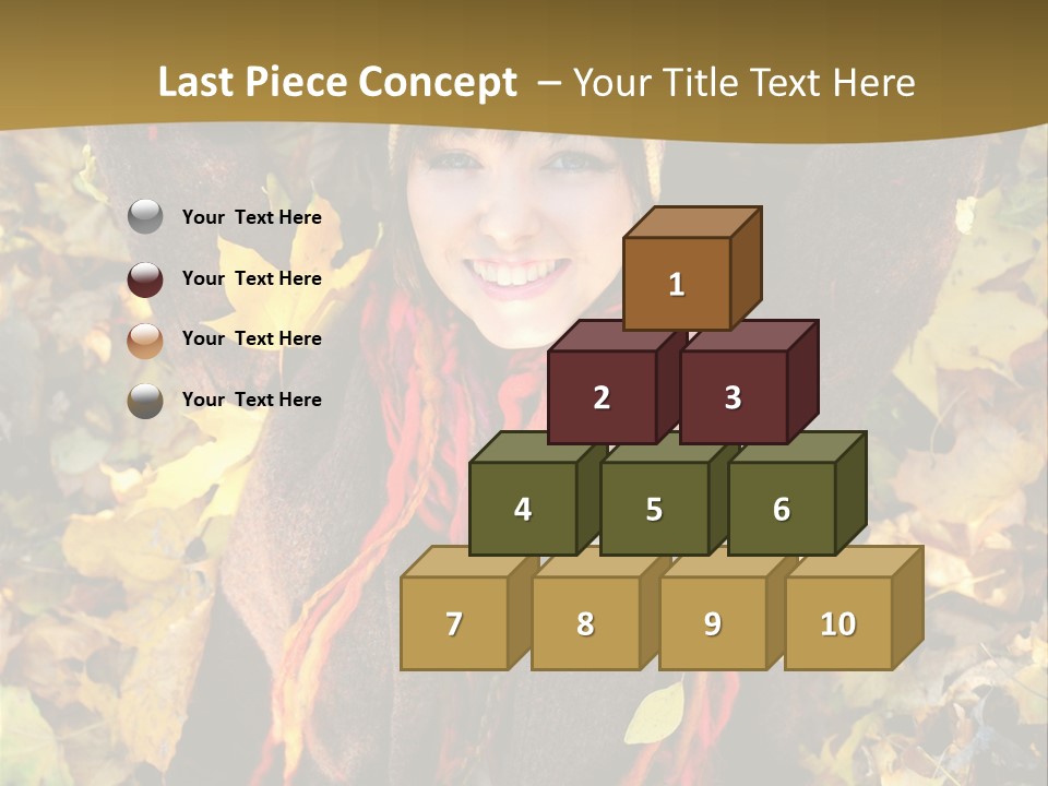 Lying Offspring Person PowerPoint Template