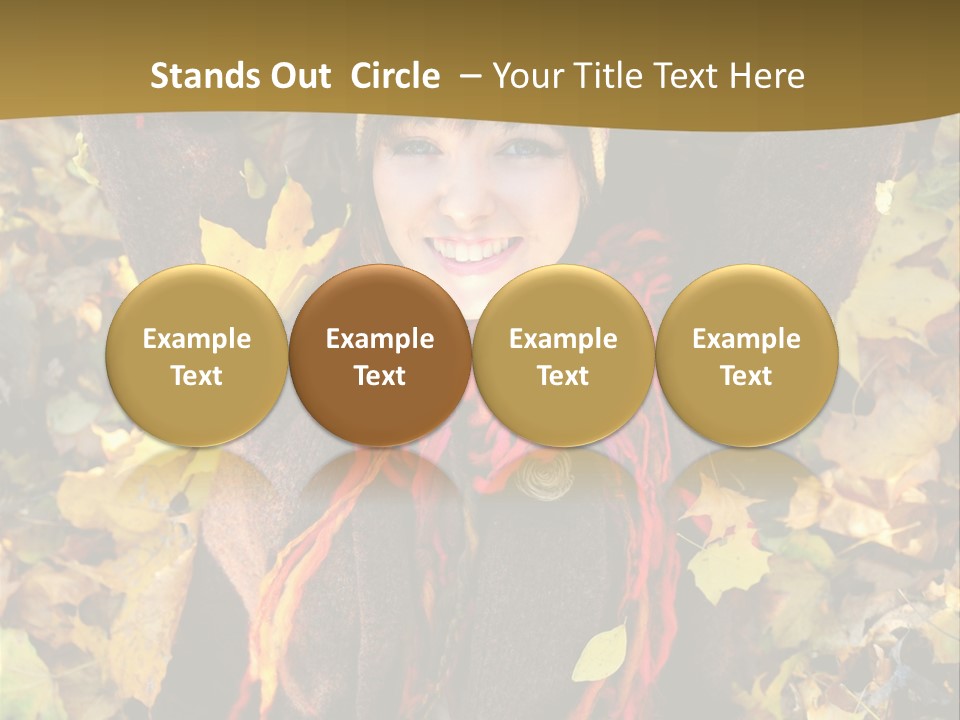 Lying Offspring Person PowerPoint Template