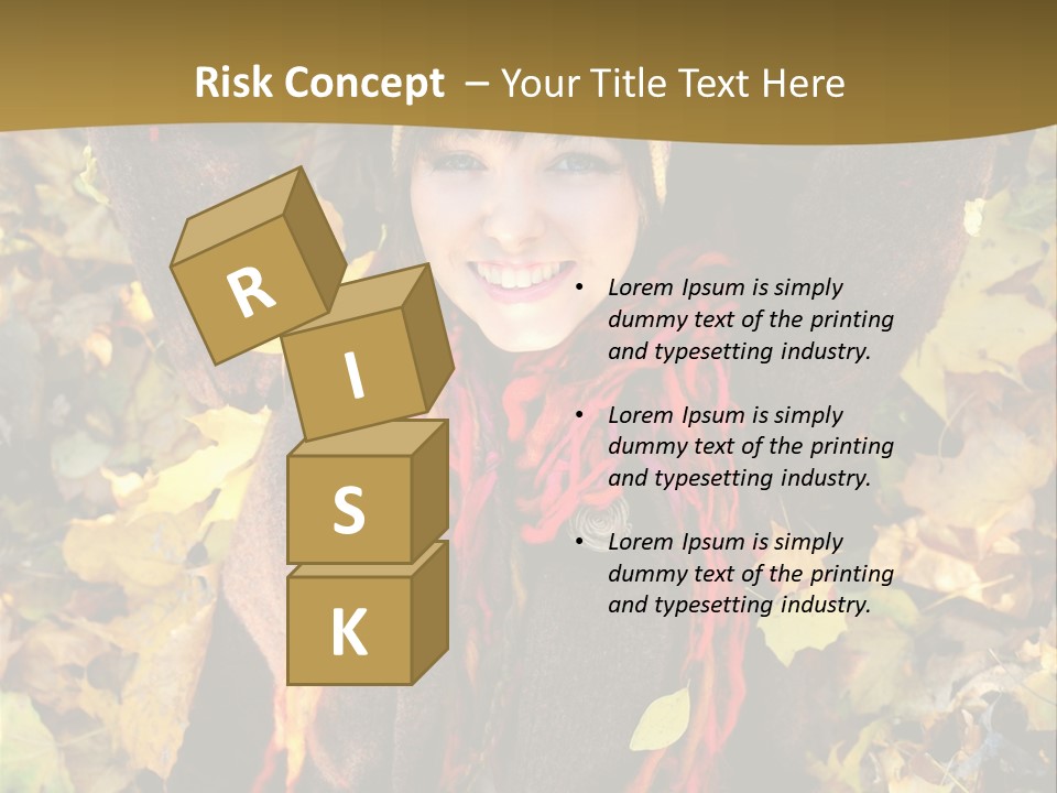 Lying Offspring Person PowerPoint Template