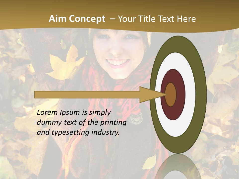 Lying Offspring Person PowerPoint Template