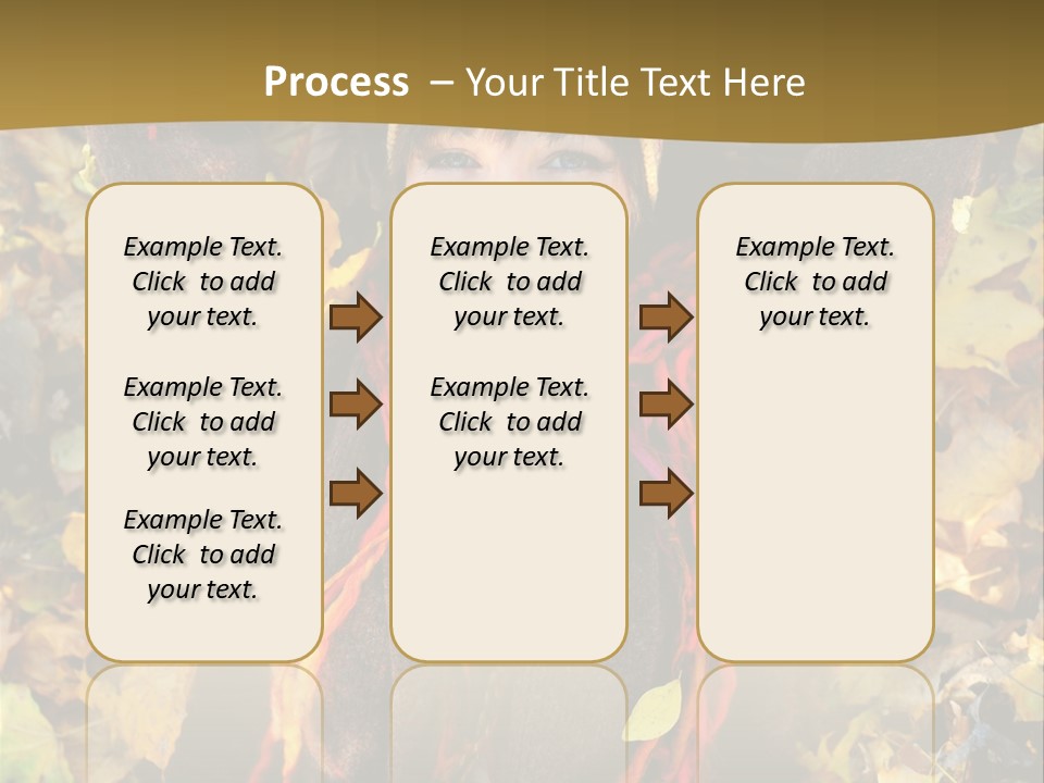 Lying Offspring Person PowerPoint Template