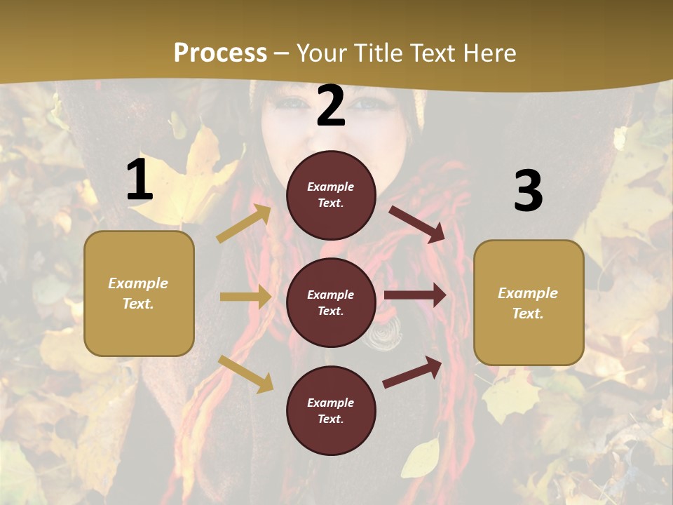 Lying Offspring Person PowerPoint Template