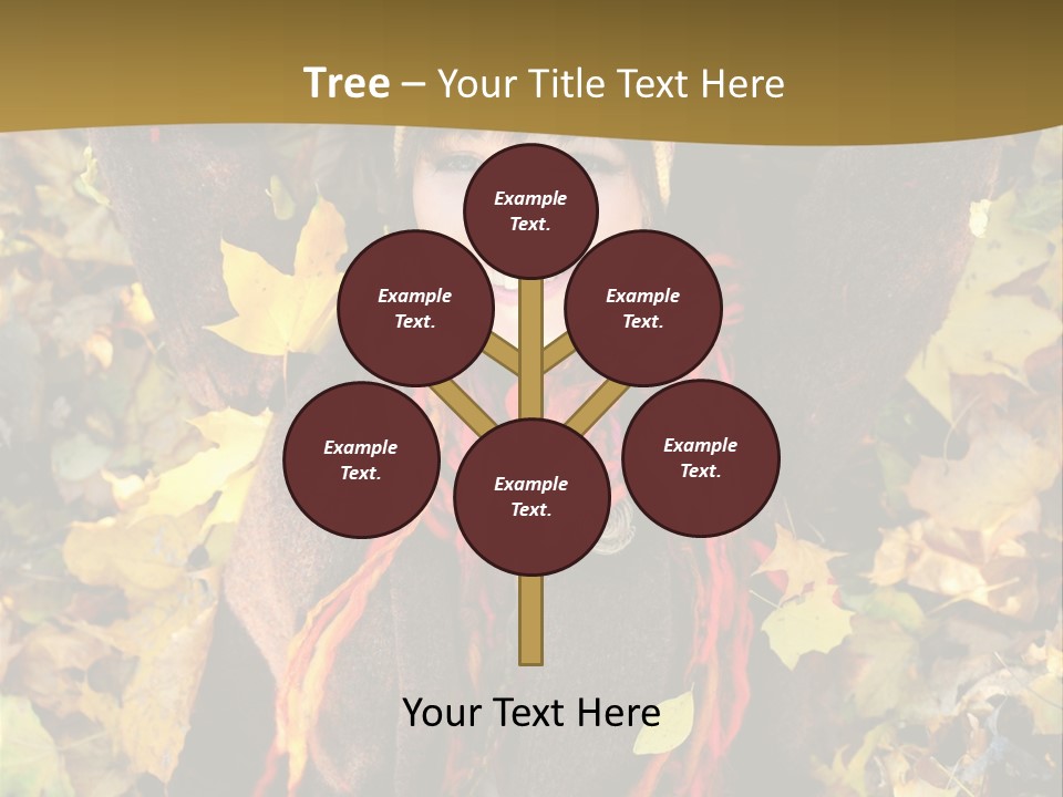 Lying Offspring Person PowerPoint Template