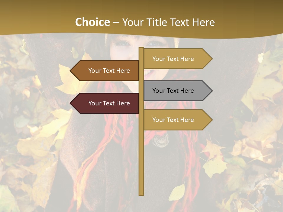 Lying Offspring Person PowerPoint Template