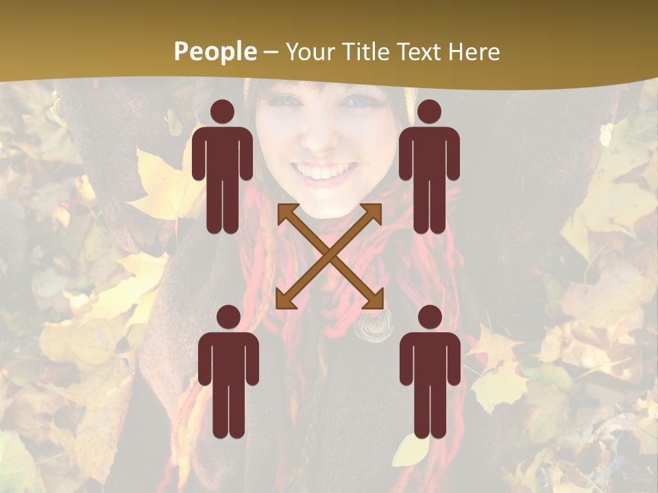 Lying Offspring Person PowerPoint Template