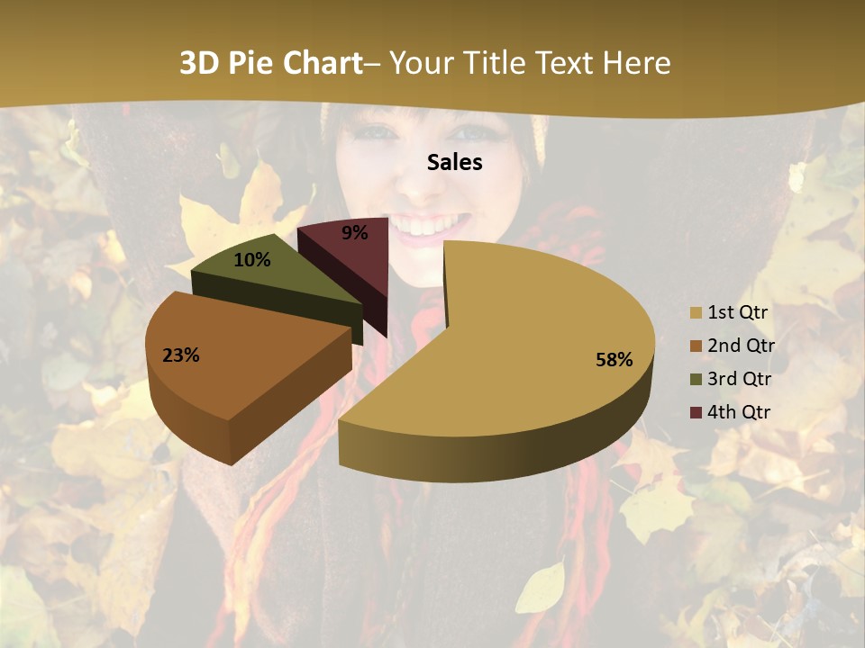 Lying Offspring Person PowerPoint Template