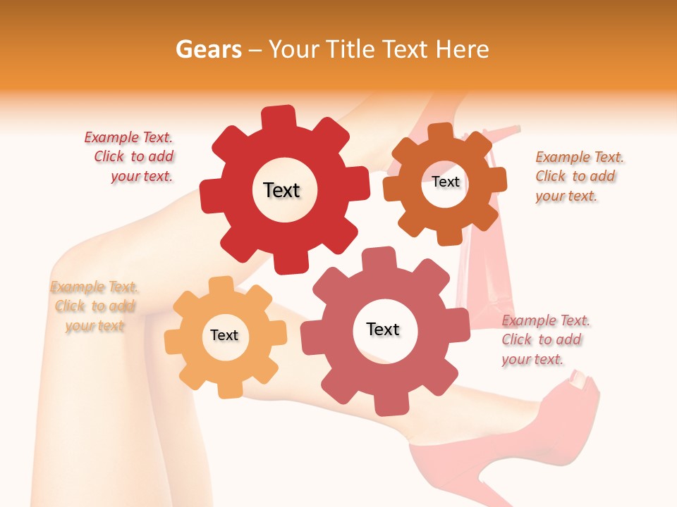 Hot Present Gift PowerPoint Template