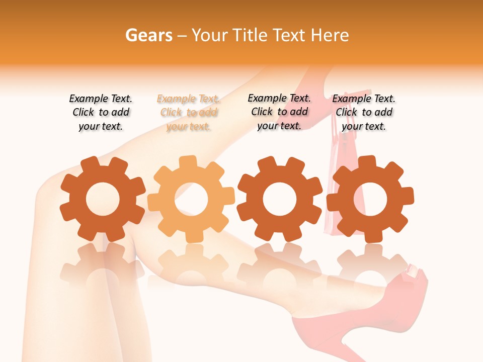 Hot Present Gift PowerPoint Template