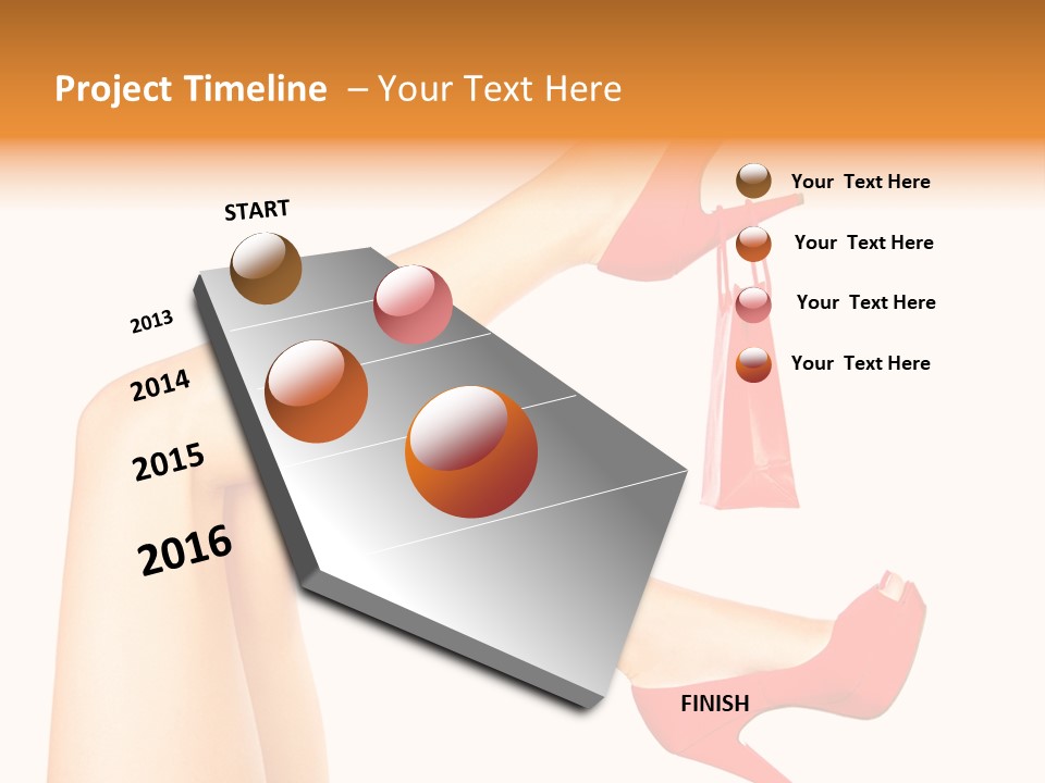 Hot Present Gift PowerPoint Template