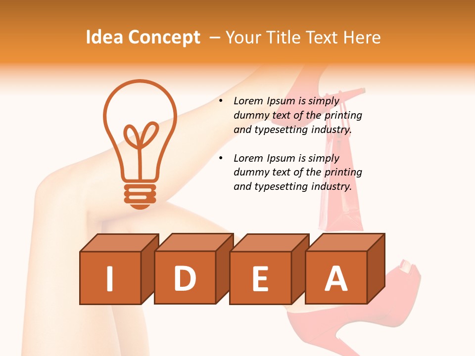 Hot Present Gift PowerPoint Template
