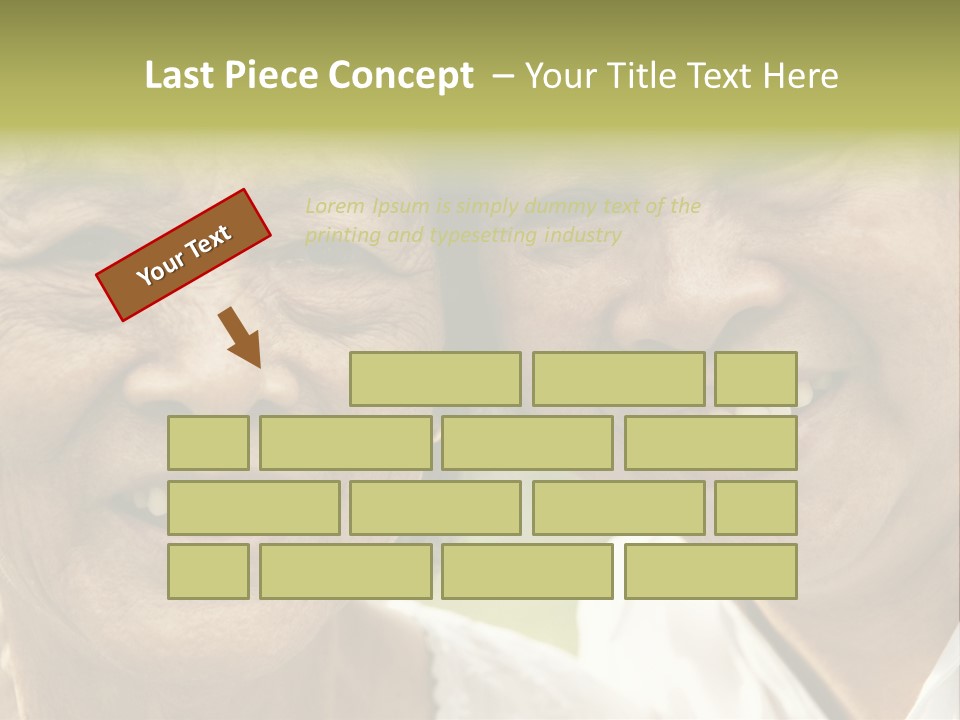 Head Retirement Asian PowerPoint Template