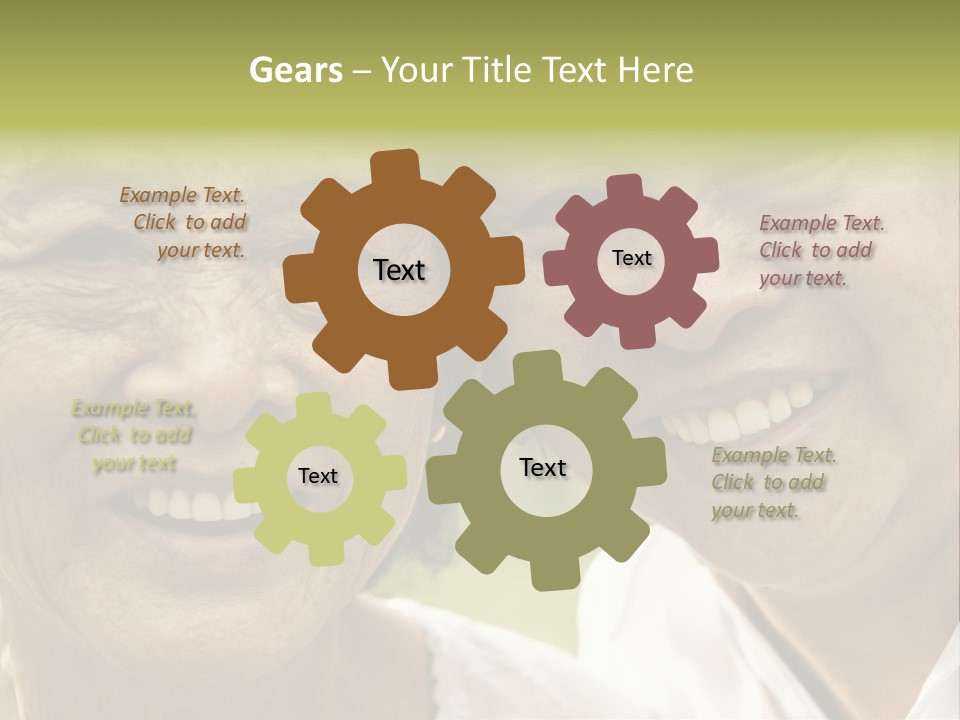 Head Retirement Asian PowerPoint Template