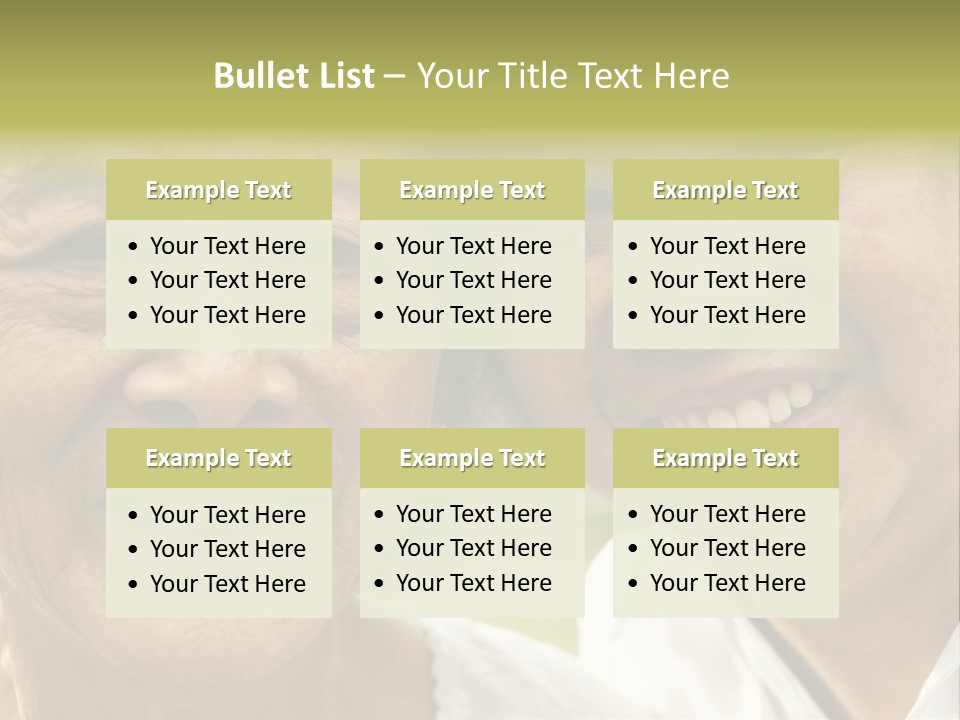 Head Retirement Asian PowerPoint Template