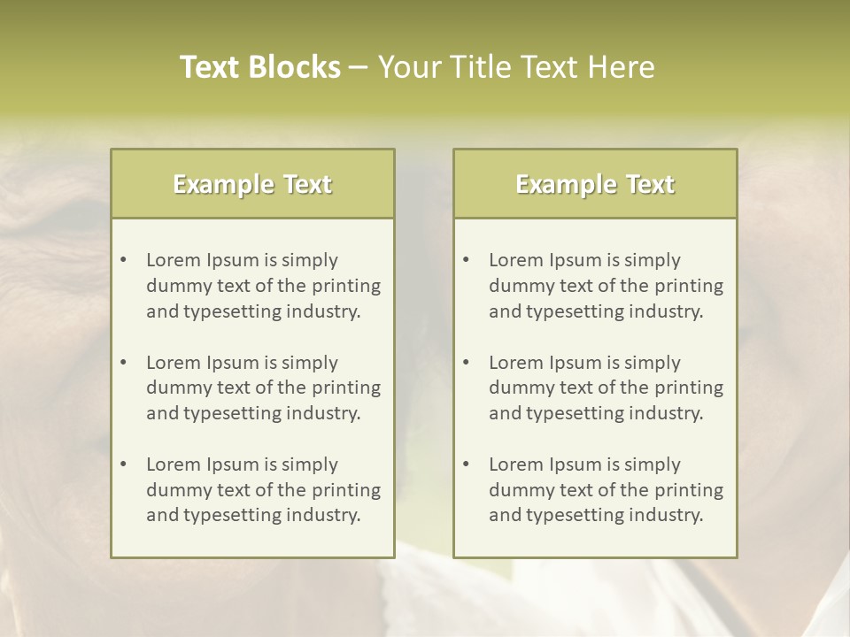 Head Retirement Asian PowerPoint Template
