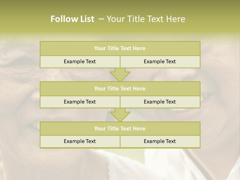 Head Retirement Asian PowerPoint Template