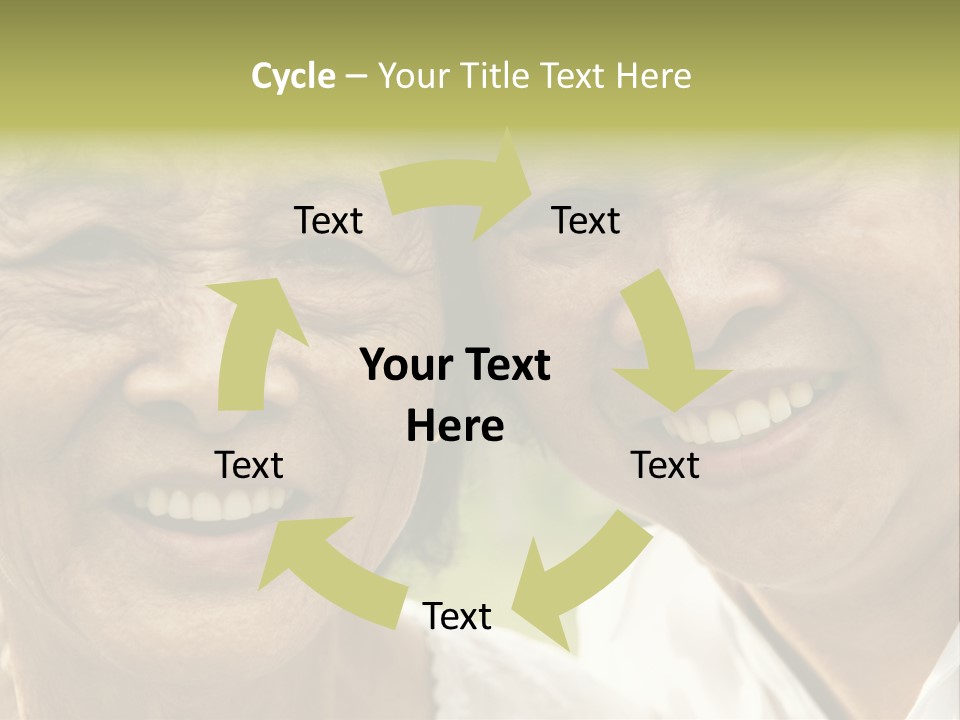 Head Retirement Asian PowerPoint Template