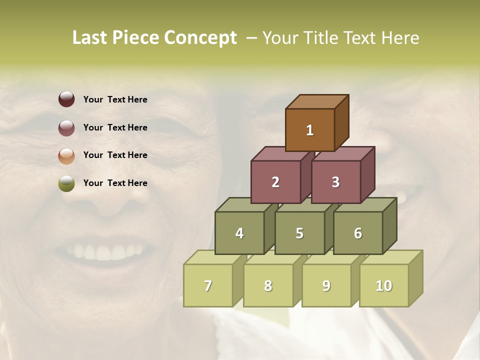 Head Retirement Asian PowerPoint Template