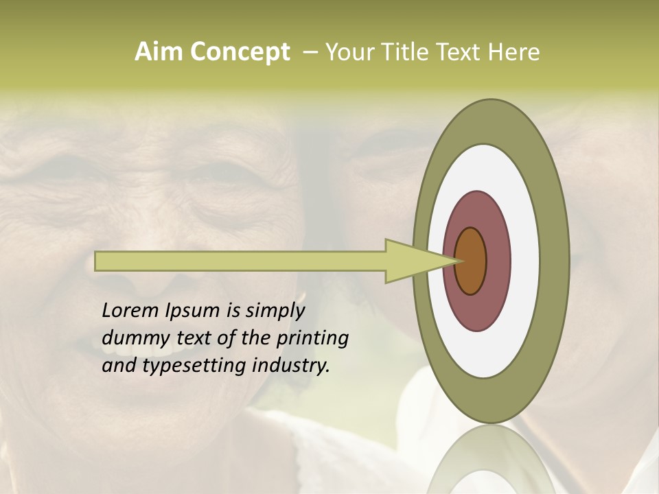 Head Retirement Asian PowerPoint Template