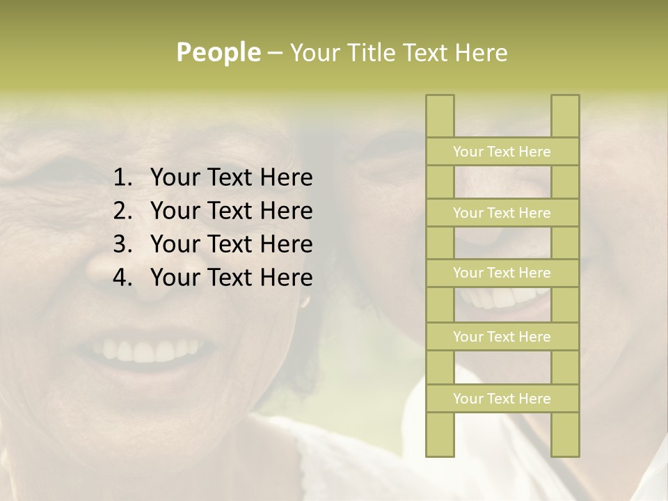 Head Retirement Asian PowerPoint Template