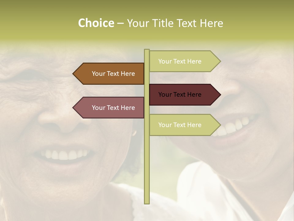 Head Retirement Asian PowerPoint Template