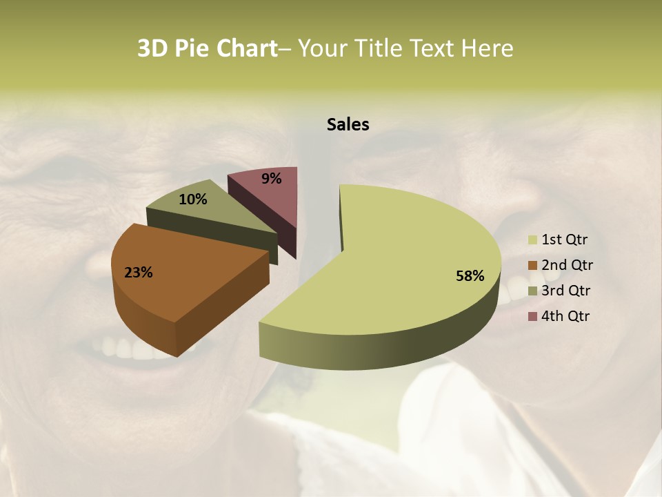 Head Retirement Asian PowerPoint Template