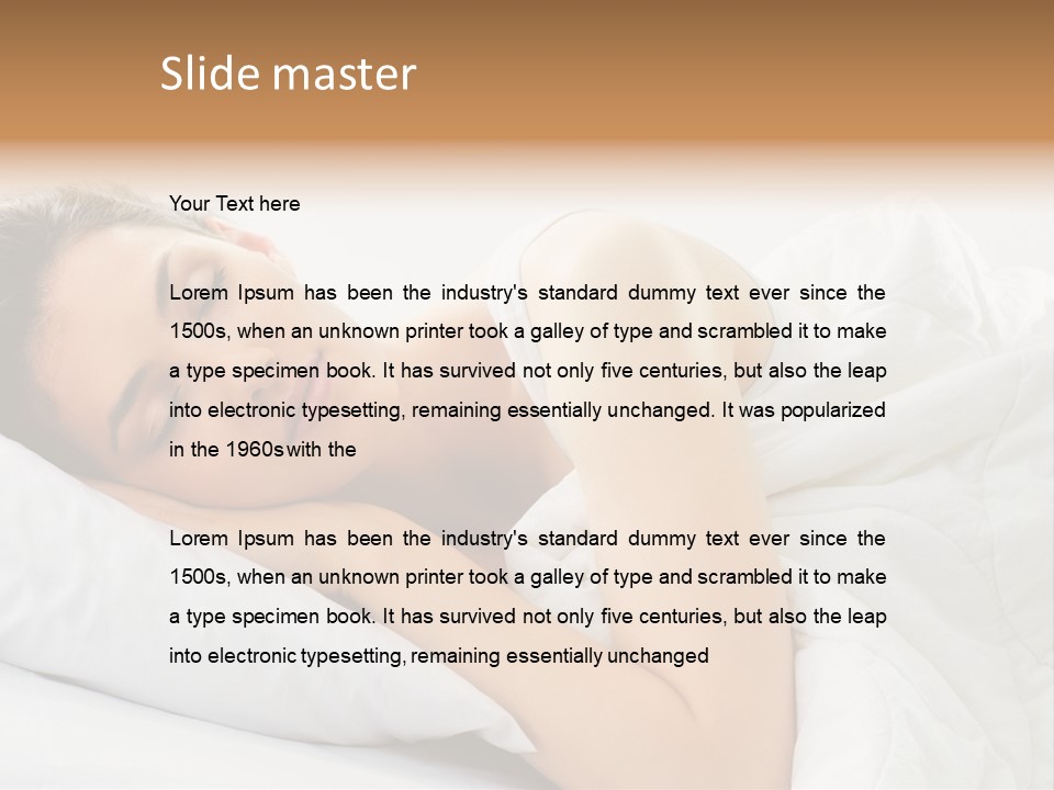 Morning White Only PowerPoint Template