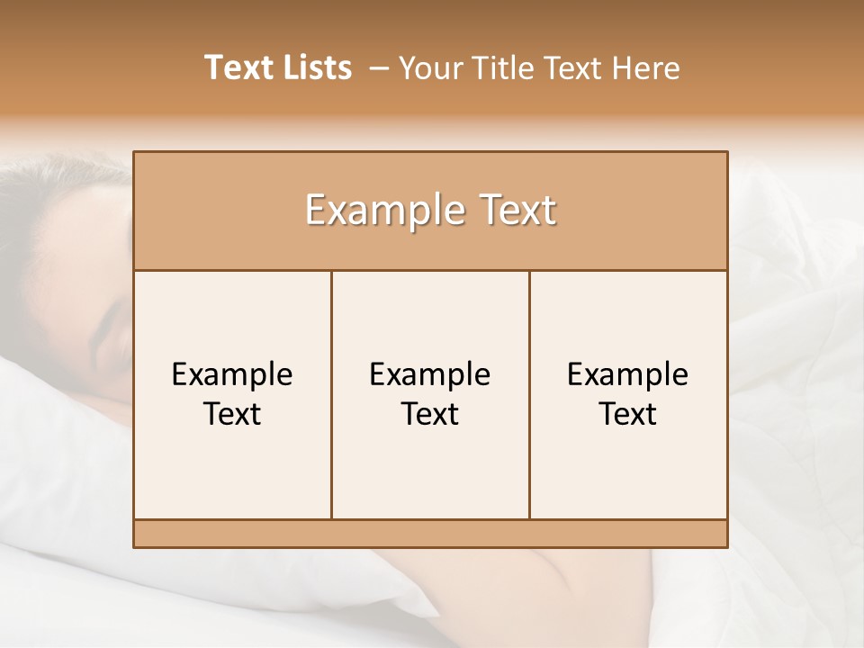 Morning White Only PowerPoint Template