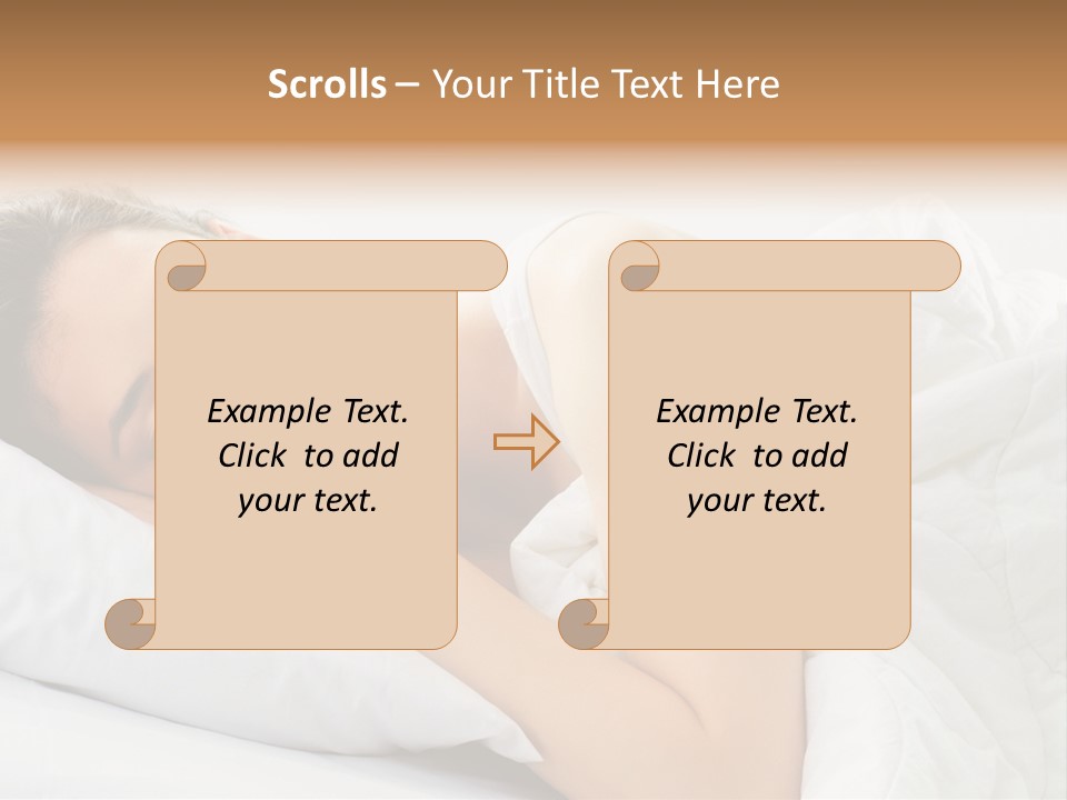 Morning White Only PowerPoint Template