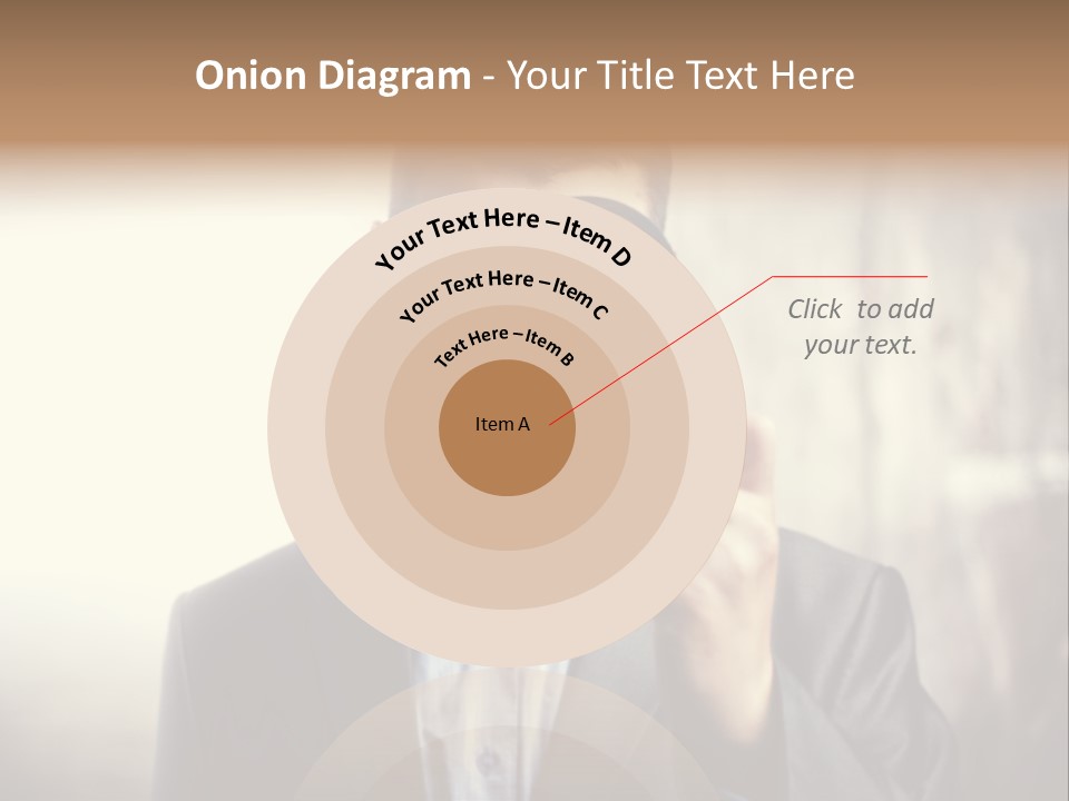 Portrait Inspector Closeup PowerPoint Template