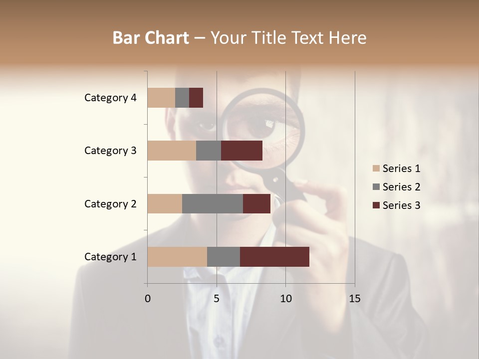 Portrait Inspector Closeup PowerPoint Template