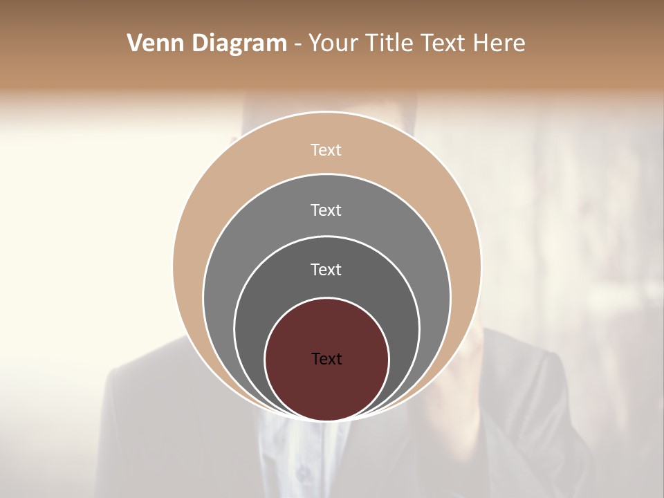 Portrait Inspector Closeup PowerPoint Template