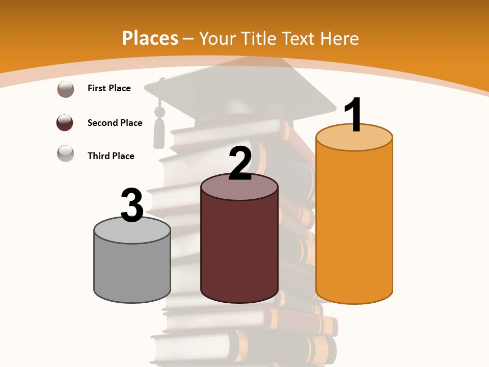 Educational Symbol Book PowerPoint Template