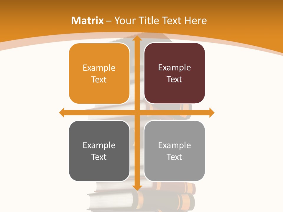 Educational Symbol Book PowerPoint Template