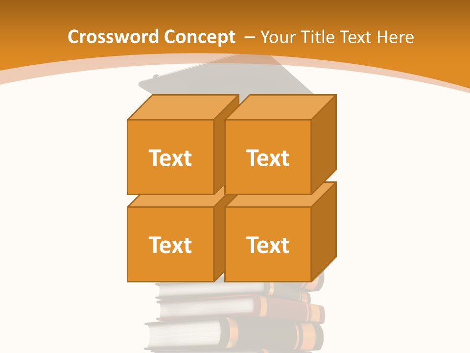 Educational Symbol Book PowerPoint Template