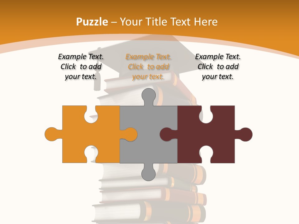 Educational Symbol Book PowerPoint Template