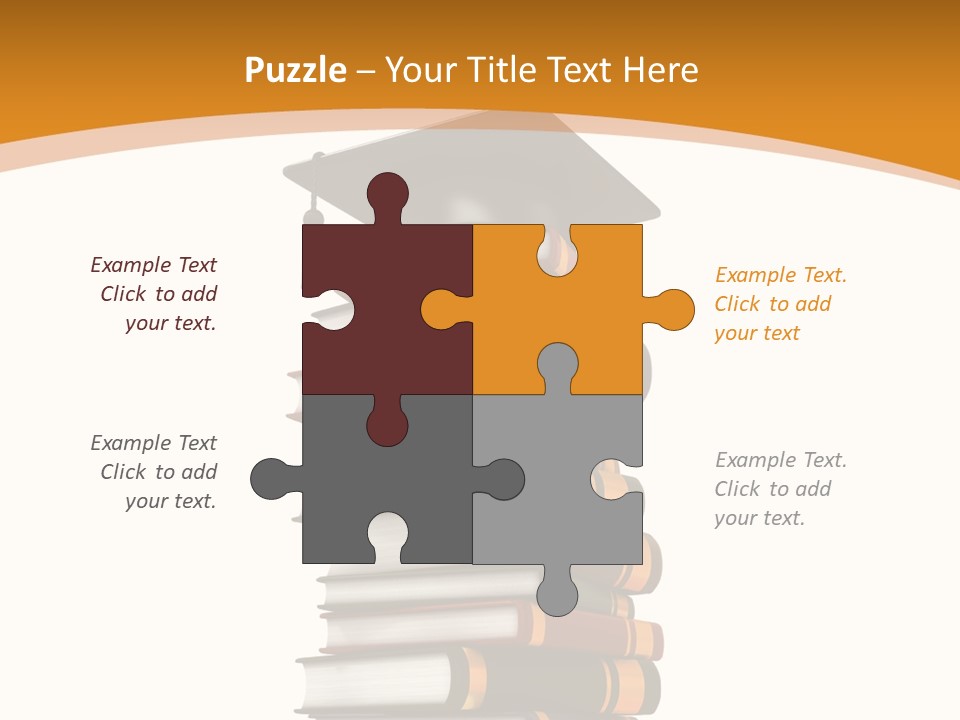 Educational Symbol Book PowerPoint Template